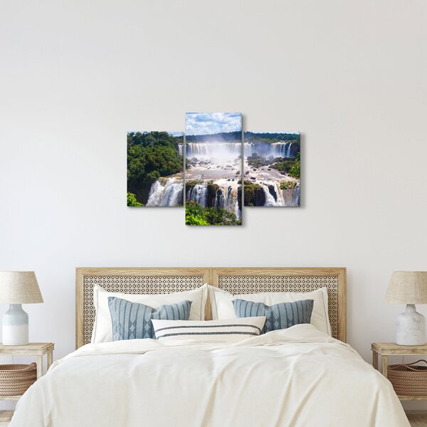Tablou cu cascadele Iguass (90x60 cm)