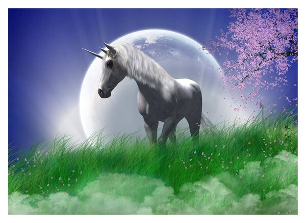 Tablou cu unicorn (70x50 cm)