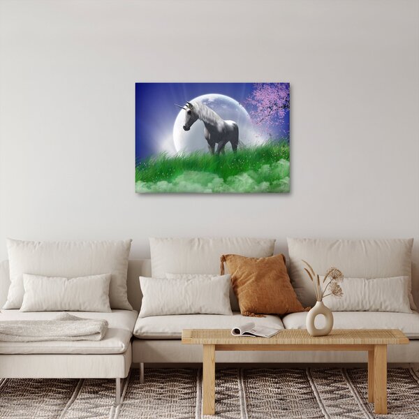 Tablou cu unicorn (70x50 cm)