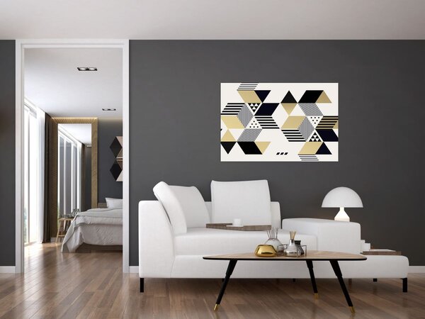 Tablou - Forme geometrice N⁰1 (90x60 cm)