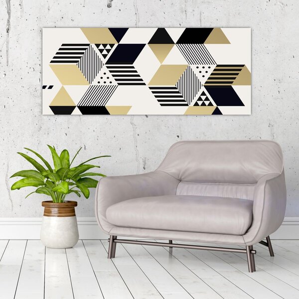 Tablou - Forme geometrice N⁰1 (120x50 cm)