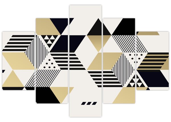 Tablou - Forme geometrice N⁰1 (150x105 cm)