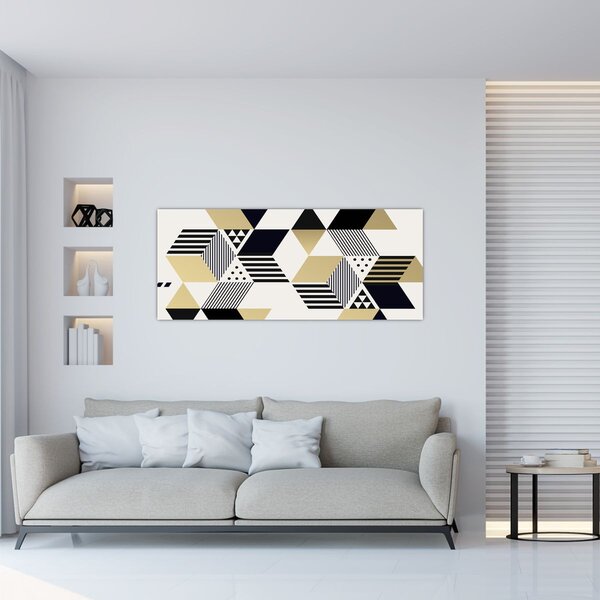 Tablou - Forme geometrice N⁰1 (120x50 cm)