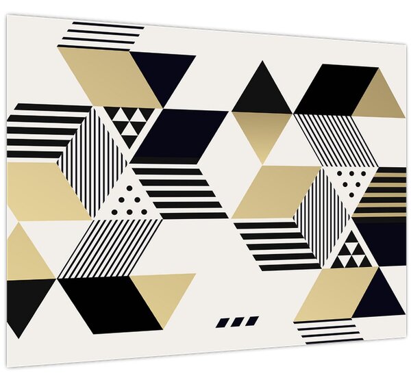 Tablou - Forme geometrice N⁰1 (70x50 cm)