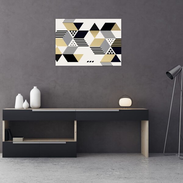 Tablou - Forme geometrice N⁰1 (70x50 cm)