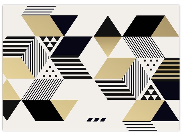 Tablou - Forme geometrice N⁰1 (70x50 cm)
