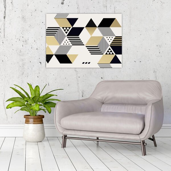Tablou - Forme geometrice N⁰1 (70x50 cm)