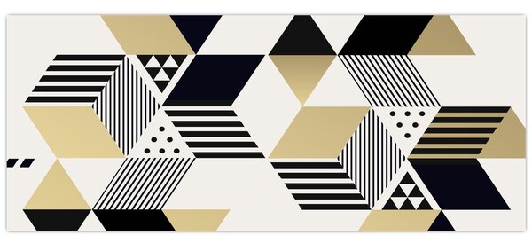 Tablou - Forme geometrice N⁰1 (120x50 cm)