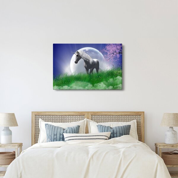 Tablou cu unicorn (90x60 cm)