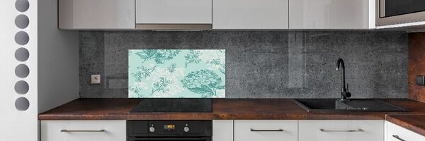 Panou sticlă decorativa bucătărie Fără