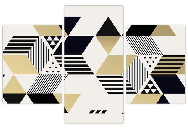 Tablou - Forme geometrice N⁰1 (90x60 cm)