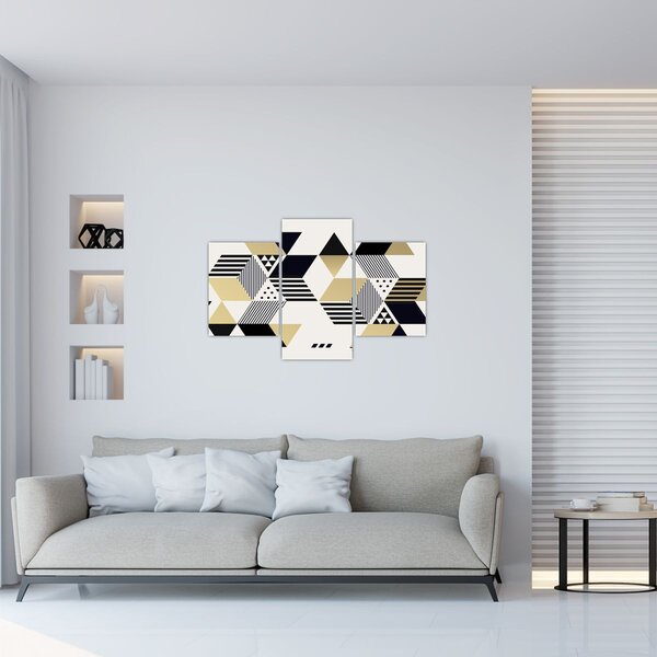 Tablou - Forme geometrice N⁰1 (90x60 cm)