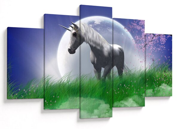 Tablou cu unicorn (150x105 cm)