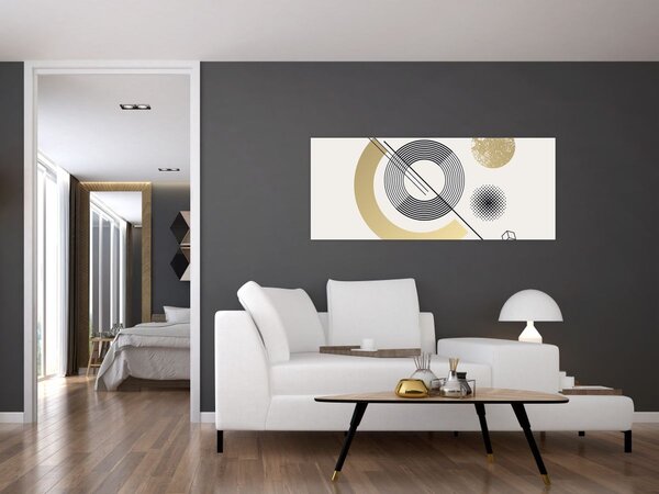 Tablou - Forme geometrice N⁰2 (120x50 cm)