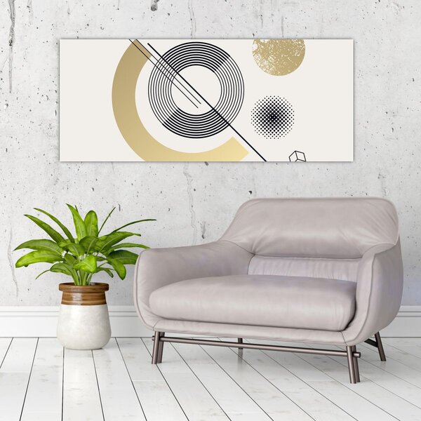 Tablou - Forme geometrice N⁰2 (120x50 cm)