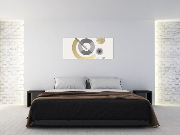 Tablou - Forme geometrice N⁰2 (120x50 cm)