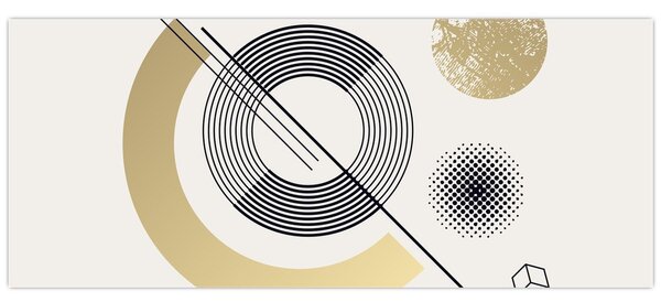 Tablou - Forme geometrice N⁰2 (120x50 cm)