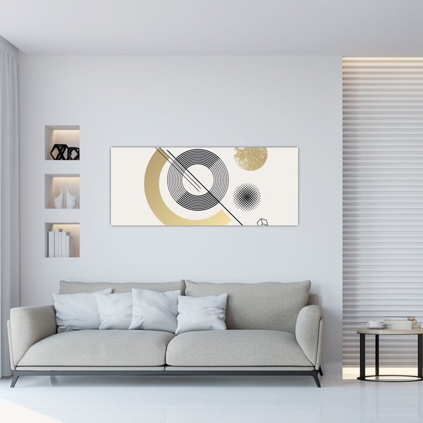 Tablou - Forme geometrice N⁰2 (120x50 cm)