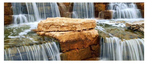 Tablou cu cascade (120x50 cm)