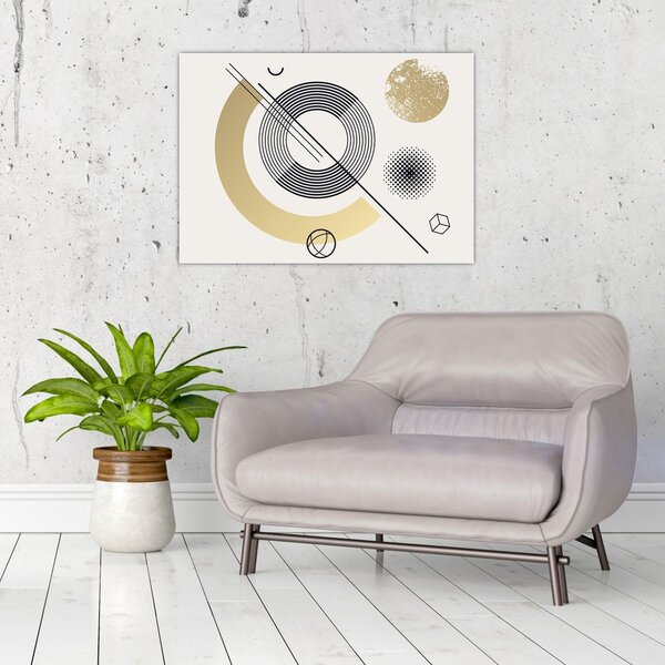 Tablou - Forme geometrice N⁰2 (70x50 cm)