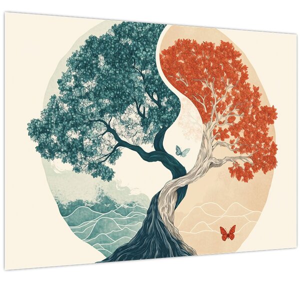 Tablou – Arbore plin de energie (70x50 cm)
