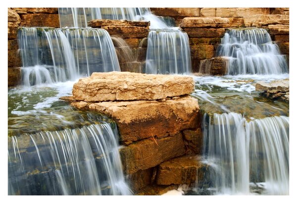 Tablou cu cascade (90x60 cm)