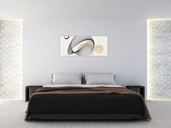 Tablou - Forme geometrice N⁰3 (120x50 cm)