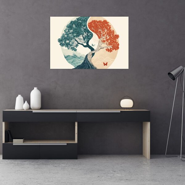 Tablou – Arbore plin de energie (90x60 cm)