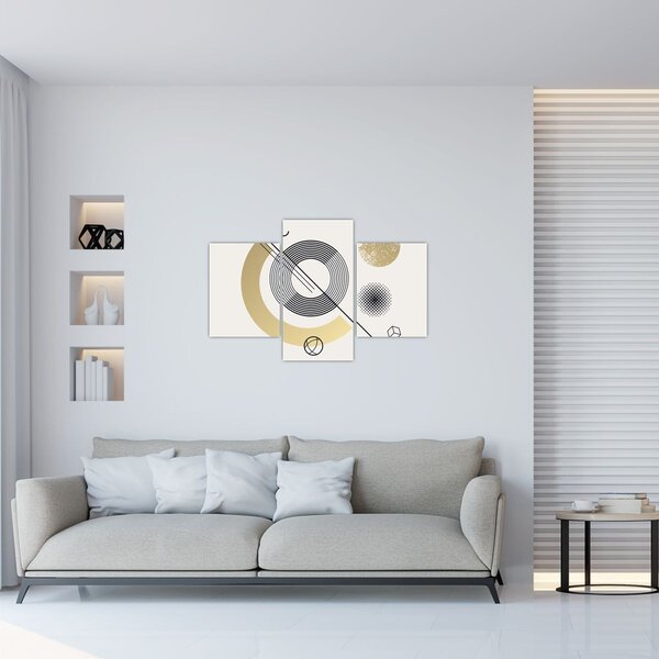 Tablou - Forme geometrice N⁰2 (90x60 cm)
