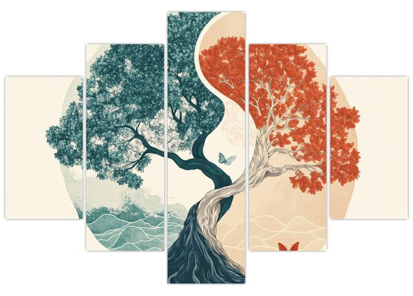 Tablou – Arbore plin de energie (150x105 cm)