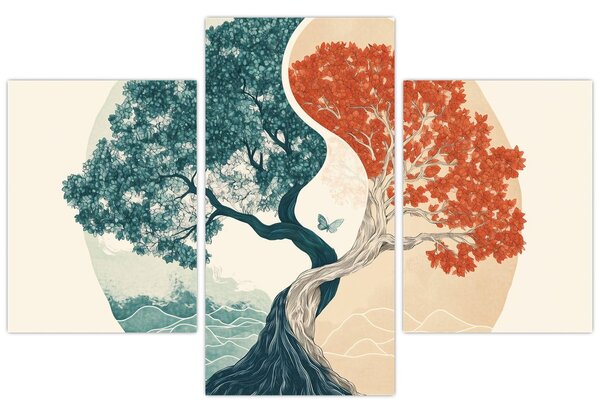 Tablou – Arbore plin de energie (90x60 cm)