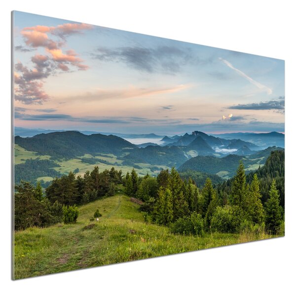 Panou sticlă bucătărie Panorama Pieniny