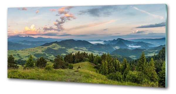 Panou sticlă bucătărie Panorama Pieniny