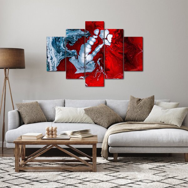 Tablou cu pete abstarcte (150x105 cm)