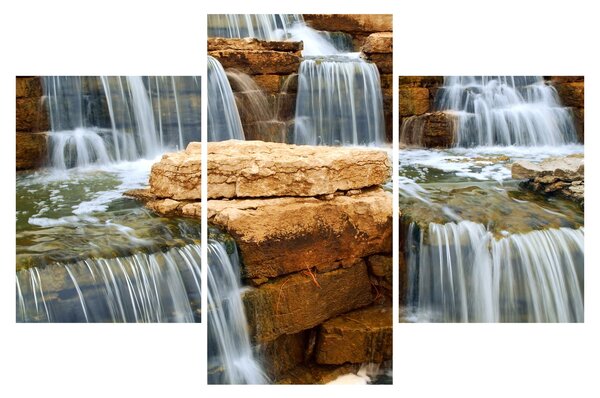 Tablou cu cascade (90x60 cm)