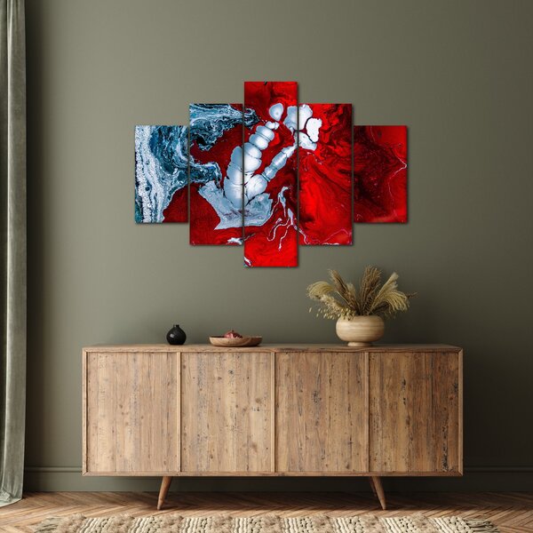 Tablou cu pete abstarcte (150x105 cm)