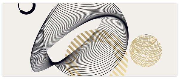 Tablou - Forme geometrice N⁰3 (120x50 cm)