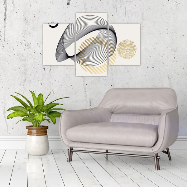 Tablou - Forme geometrice N⁰3 (90x60 cm)