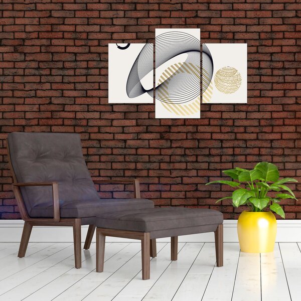 Tablou - Forme geometrice N⁰3 (90x60 cm)