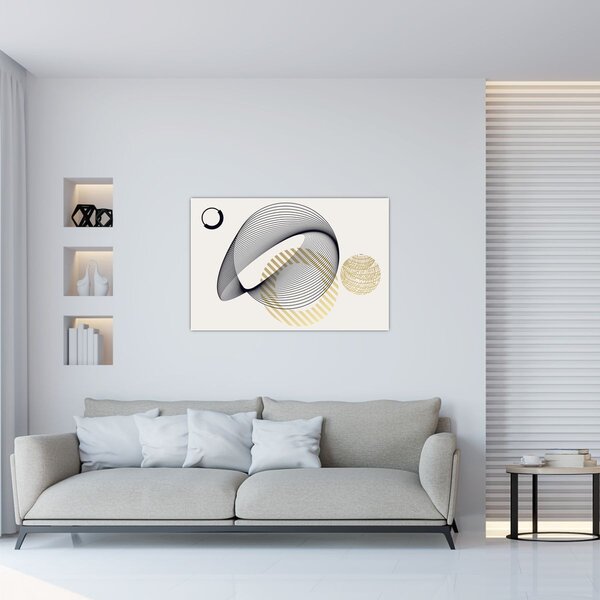 Tablou - Forme geometrice N⁰3 (90x60 cm)