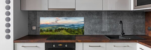Panou sticlă bucătărie Panorama Pieniny