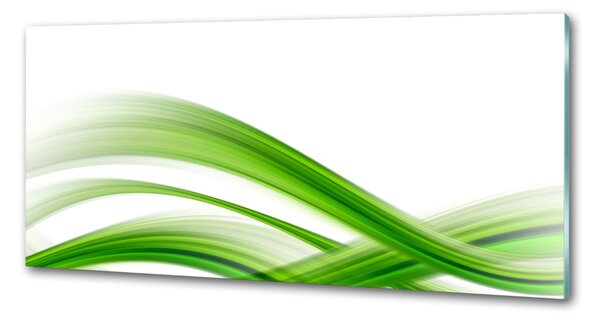Sticlă pentru bucătărie valuri abstracte