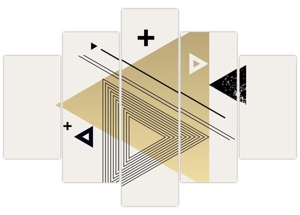 Tablou - Forme geometrice N⁰4 (150x105 cm)