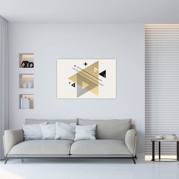 Tablou - Forme geometrice N⁰4 (90x60 cm)