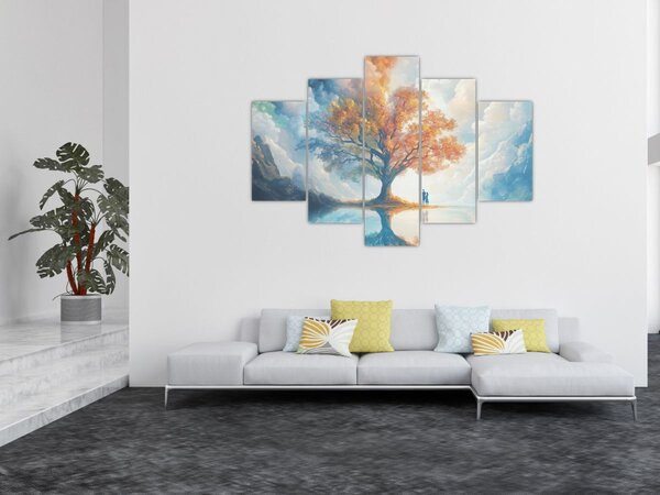 Tablou – Arborele vieții și al iubirii (150x105 cm)