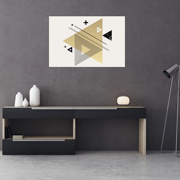 Tablou - Forme geometrice N⁰4 (90x60 cm)