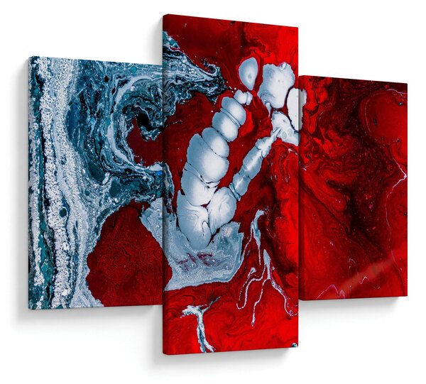 Tablou cu pete abstarcte (90x60 cm)