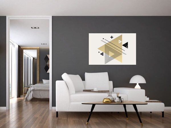 Tablou - Forme geometrice N⁰4 (90x60 cm)