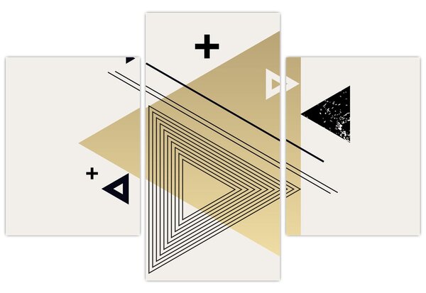 Tablou - Forme geometrice N⁰4 (90x60 cm)