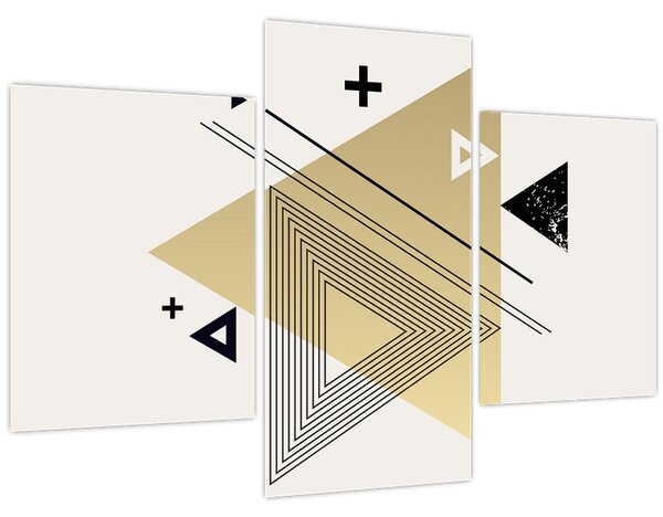 Tablou - Forme geometrice N⁰4 (90x60 cm)